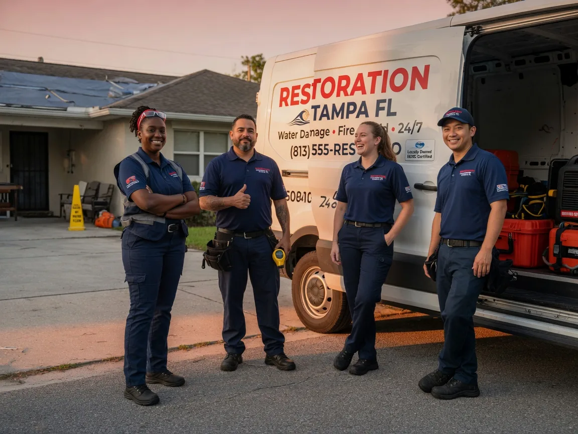 Water Damage Restoration company in Rantoul, KS
